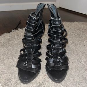 Used Bcbg Black high heels in great condition